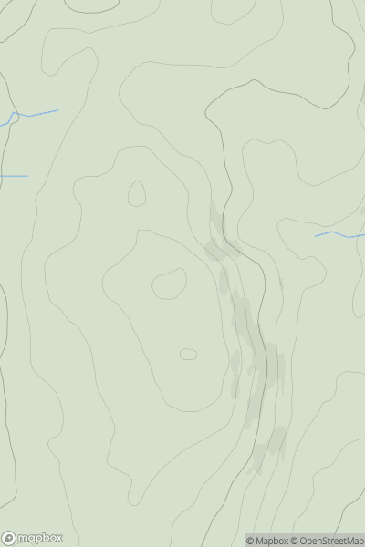 Thumbnail image for Park Hill [Lake District S] showing contour plot for surrounding peak